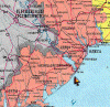 Карта Одесской области + немного Молдавии